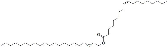 (Z)-9-十八烯酸 2-(十八基氧基)乙酯结构式_56847-04-2结构式