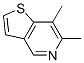 Thieno[3,2-c]pyridine, 6,7-dimethyl- (9ci) Structure,56857-06-8Structure