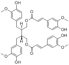 9,9’-Di-o-(e)-feruloylsecoisolariciresinol Structure,56973-66-1Structure