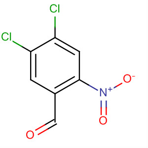 4,5-Dichloro-2-nitrobenzaldehyde Structure,56990-04-6Structure