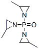 三(2-甲基氮丙啶)氧化膦结构式_57-39-6结构式
