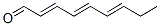 2,4,6-Nonatrienal Structure,57018-53-8Structure