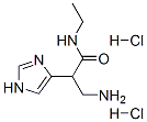 N-(2-(1h-imidazol-5-yl)ethyl)-3-aminopropanamide dihydrochloride Structure,57022-38-5Structure