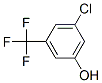 3-Chloro-5-hydroxybenzotrifluoride Structure,570391-18-3Structure