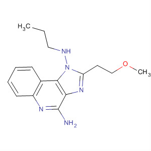 1-(3-氨基丙基)-2-(2-甲氧基乙基)-1H-咪唑并[4,5-c]喹啉-4-胺结构式_570411-05-1结构式