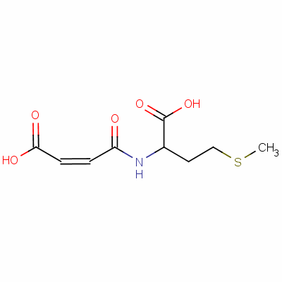 (Z)-n-(3-carboxy-1-oxoallyl)-dl-methionine Structure,57079-19-3Structure