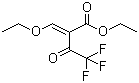 乙氧基-2-亚甲基三氟乙酰乙酸乙酯结构式_571-55-1结构式