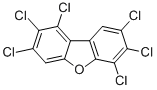 1,2,3,6,7,8-Hexachloro-dibenzofuran Structure,57117-44-9Structure