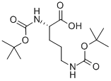 Boc-orn(boc)-oh Structure,57133-29-6Structure