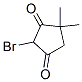 2-Bromo-4,4-dimethyl-1,3-cyclopentanedione Structure,57157-02-5Structure