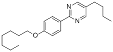 5-Butyl-2-(4-heptyloxy-phenyl)-pyrimidine Structure,57202-14-9Structure