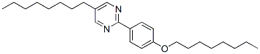 5-Octyl-2-(4-octyloxyphenyl)pyrimidine Structure,57202-50-3Structure