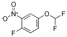 4-(Difluoromethoxy)-1-fluoro-2-nitro-benzene Structure,57213-30-6Structure