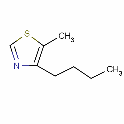 4-Butyl-5-methylthiazole Structure,57246-60-3Structure