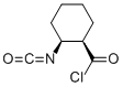 Cyclohexanecarbonyl chloride,2-isocyanato-,cis-(9ci) Structure,57266-58-7Structure