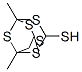 3,5,7-Trimethyl-2,4,6,8,9-pentathiaadamantane-1-thiol Structure,57274-31-4Structure