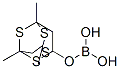 3,5,7-Trimethyl-2,4,6,8-tetrathiaadamantan-1-ol 1-boric acid Structure,57274-36-9Structure