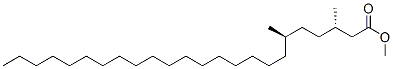 (3S,6r)-3,6-dimethyltetracosanoic acid methyl ester Structure,57274-47-2Structure