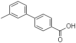 3-Methylbiphenyl-4-carboxylic acid Structure,5728-33-6Structure