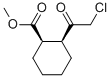 Cyclohexanecarboxylic acid,2-(chloroacetyl)-,methyl ester,cis-(9ci) Structure,57280-64-5Structure