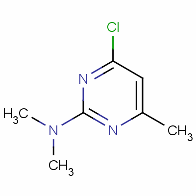 4-Chloro-n,n,6-trimethyl-2-pyrimidinamine Structure,5734-62-3Structure