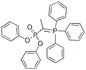 [1-(Triphenylphosphoranylidene)ethyl ]phosphonic acid diphenyl ester Structure,57356-83-9Structure