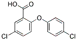 2-(4-Chlorophenoxy)-5-chlorobenzoic acid Structure,57388-53-1Structure