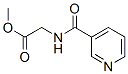 3-(N-(methoxycarbonylmethyl)-carboxamido)-pyridine Structure,57397-47-4Structure