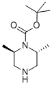 (2R,6r)-tert-butyl2,6-dimethylpiperazine-1-carboxylate Structure,574007-62-8Structure