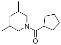 (9ci)-1-(环戊基羰基)-3,5-二甲基-哌啶结构式_574008-98-3结构式