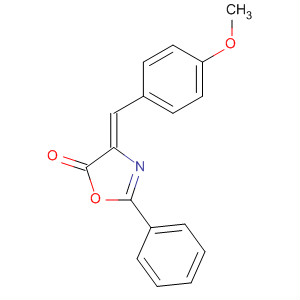 (Z)-4-(4-甲氧基亚苄基)-2-苯基噁唑-5(4h)-酮结构式_57427-78-8结构式