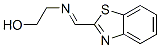 Ethanol ,2-[(2-benzothiazolylmethylene)amino]-(9ci) Structure,57438-12-7Structure