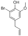 6-Bromo-4-allyl-2-methoxyphenol Structure,5746-37-2Structure