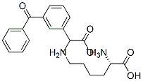 赖氨酸酮基布洛芬结构式_57469-78-0结构式