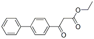 3-Biphenyl-4-yl-3-oxo-propionic acid ethyl ester Structure,57477-98-2Structure