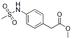 4-[(Methylsulfonyl)amino]benzeneacetic acid methyl ester Structure,57486-70-1Structure