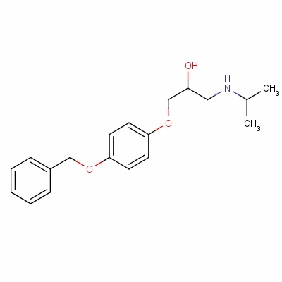 (S)-1-[p-(benzyloxy)phenoxy]-3-(isopropylamino)propan-2-ol Structure,57526-82-6Structure