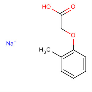 (O-甲基苯氧基)乙酸钠结构式_57548-58-0结构式