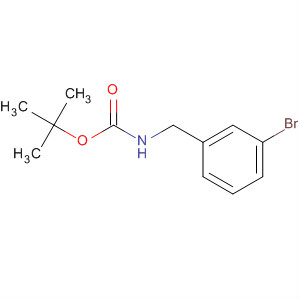 3-溴苯基甲基氨基甲酸叔丁酯结构式_57598-34-2结构式