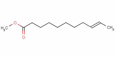 十一烯酸甲酯结构式_5760-50-9结构式