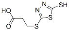 3-(5-Mercapto-1,3,4-thiadiazol-2-ylthio)propionic acid Structure,57658-21-6Structure