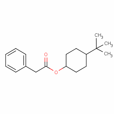 4-叔丁基苯乙酸環己酯結構式_57663-68-0結構式