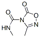 1,2,4-Oxadiazole-4(5h)-carboxamide, n,3-dimethyl-5-oxo- Structure,57689-41-5Structure