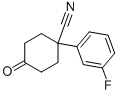 1-(3-Fluorophenyl)-4-oxocyclohexanecarbonitrile Structure,577036-07-8Structure