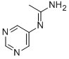 Ethanimidamide, n-5-pyrimidinyl-, (e)-(9ci) Structure,57705-40-5Structure