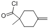 Cyclohexanecarbonyl chloride,1-methyl-4-methylene-(9ci) Structure,57738-82-6Structure