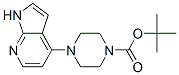 Tert-Butyl 4-(1H-pyrrolo[2,3-b]pyridin-4-yl)-piperazine-1-carboxylate Structure,577768-59-3Structure