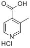 3-Methylisonicotinic acid hydrochloride Structure,577993-80-7Structure