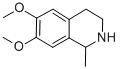 6,7-Dimethoxy-1-methyl-1,2,3,4-tetrahydroisoquinoline Structure,5784-74-7Structure