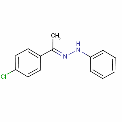 1-(4-Chlorophenyl)ethan-1-one phenylhydrazone Structure,57845-08-6Structure